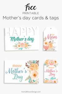 Happy Mother’s day | Printable cards and tags to celebrate your Mom ...